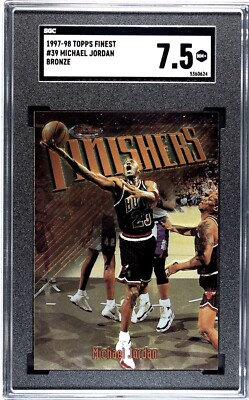 1997-98 Topps Finest - Common Bronze Michael Jordan #39 for sale