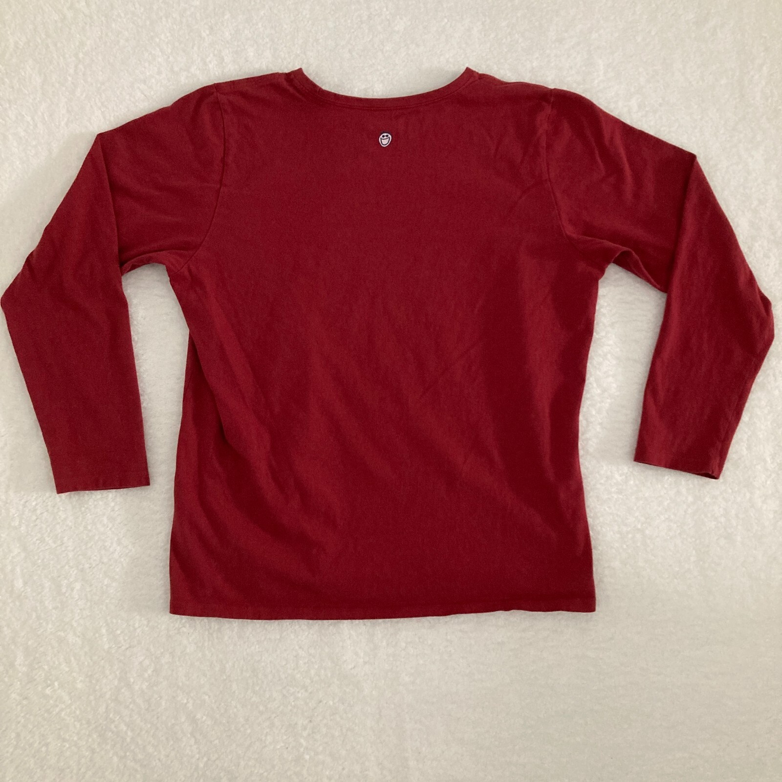 Life Is Good Vintage Shirt Womens XL Long Sleeve Crew Neck Happy Dance