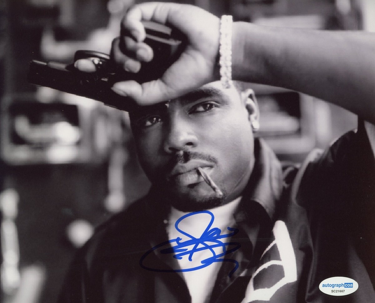 DOGGY BAG●ドギー・バッグ  ●本人 直筆サイン色紙・うちわ・生写真 Daz Dillinger Signed Autograph 8x10 Photo tha Dogg Pound Snoop