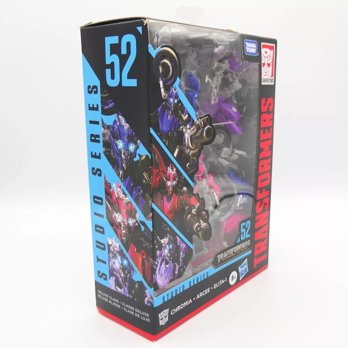 Deluxe Class Arcee (Transformers, Prime, Autobot)   -  Collector's Guide Toy Info