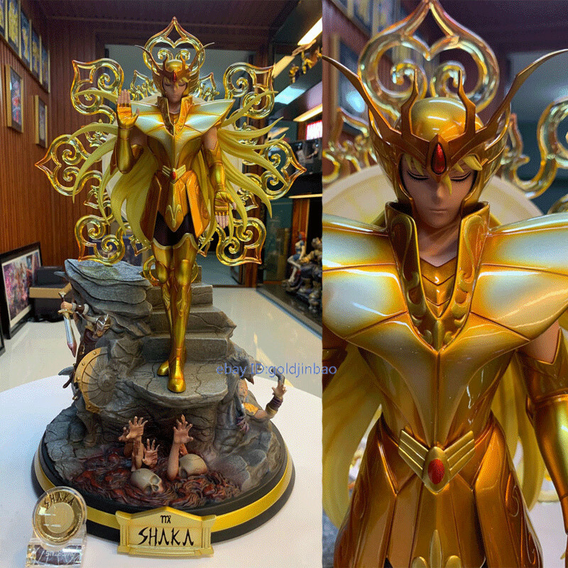コミック・アニメ Gold Saint SHAKA Figure Perfect Saint Seiya Shaka Resin Figure Virgo Gold Saint