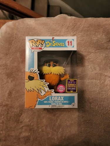 FUNKO Pop! Dr Seuss Lorax Flocked #11 