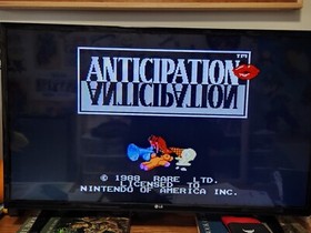 Anticipation (Nintendo NES) CIB Complete In Box 
