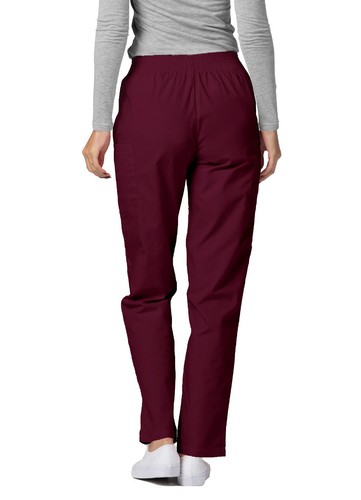 Adar Universal Women's Scrub Set - Warm-Up Scrub Jacket Elastic Pull-On Pants - Picture 124 of 133
