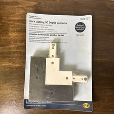 Hampton Bay Black/White Track Lighting 90 Degree Connector 828 432