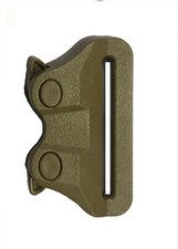 Kojoten-Braun Itw Austrialpin Kobra Buchse Feste 50mm FG50CWF Plastik Halb Gurt