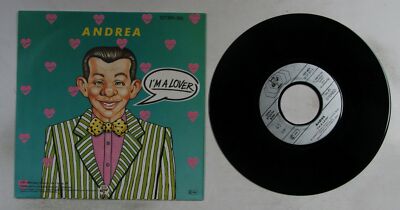 Andrea I'm A Lover EU 7inch Vinyl Single 1986