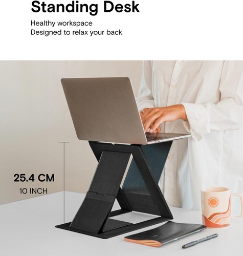 Folding Laptop Stand Lap Desk, Portable & Mini Computer Stand Laptop Desk - Picture 3 of 8