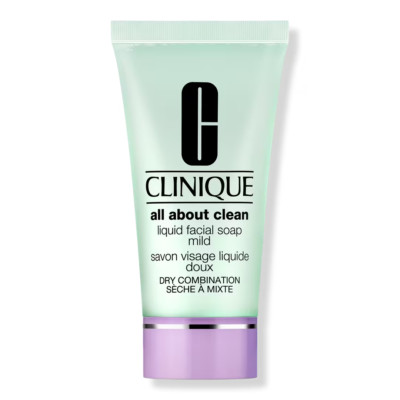 Clinique All About Clean Liquid Facial Soap - Mild - TRAVEL SIZE 1 fl oz /30ml