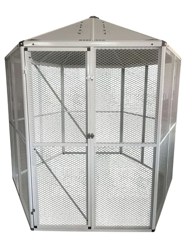 Canary Mesh Door Aluminium WHITE Bird Aviary Large Cage Pet Parrot Budgie - Picture 1 of 24