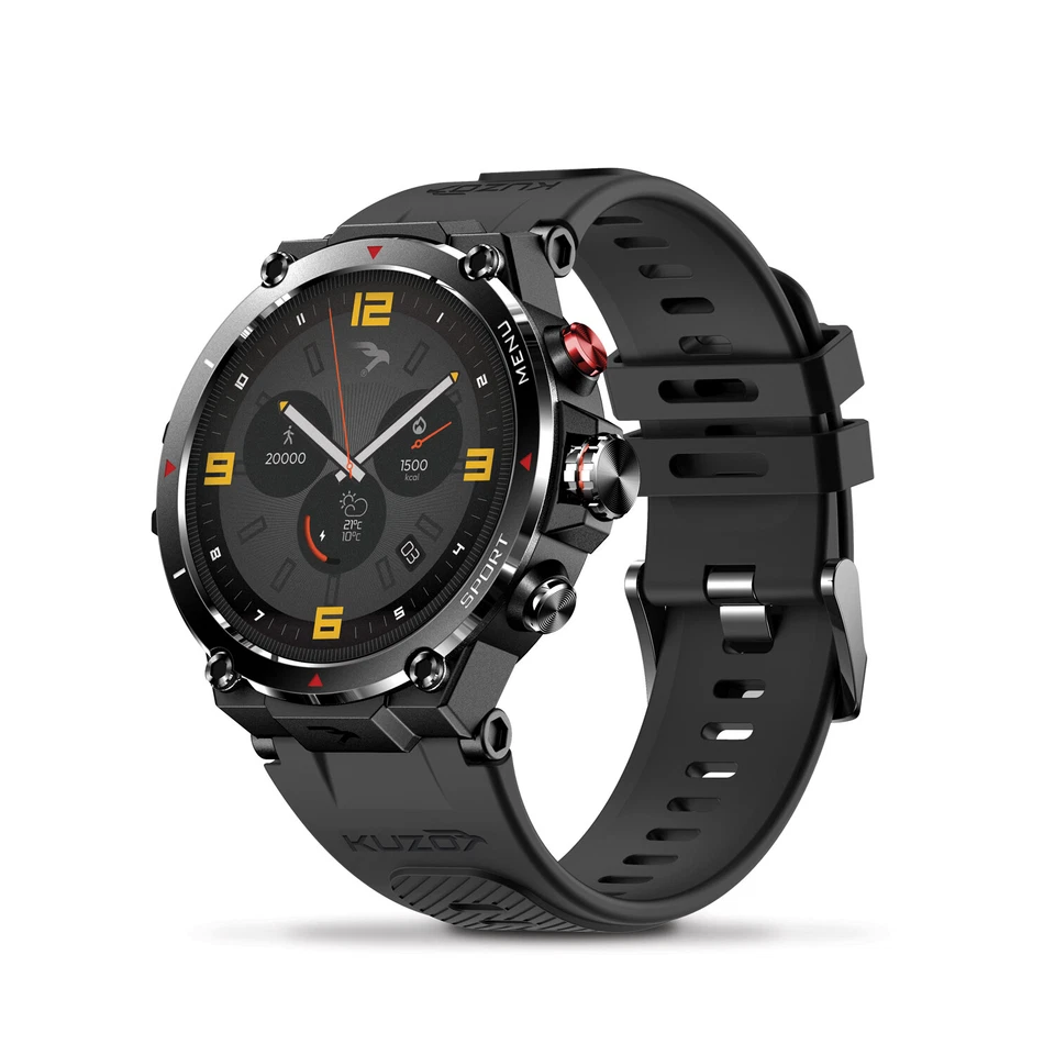 VEHO KUZO II F2-S SPORT SMART WATCH WITH GPS - BLACK - VSW-003-F2S-B - Image 2 of 4