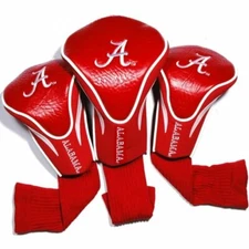 NCAA Alabama Crimson Golf Contour Head Covers, Set of 3