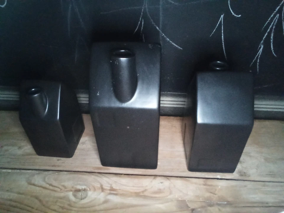 Jarrones Hearth and Hand (3) Magnolia Black Houses (3) edición limitada Foto 3 de 4