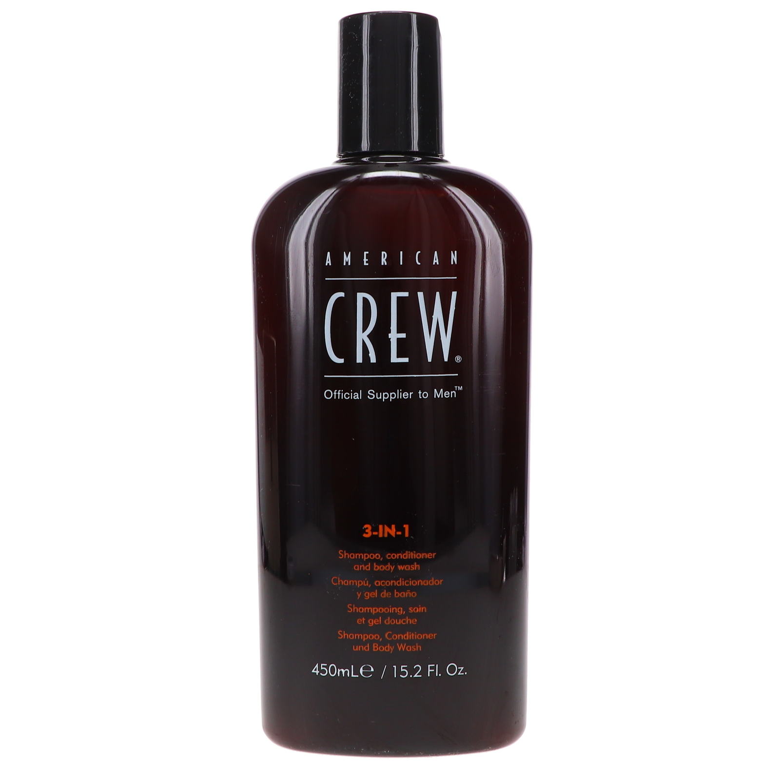 American Crew 3-в-1 Шампунь-кондиционер и средство для мытья тела, 15,2 унции