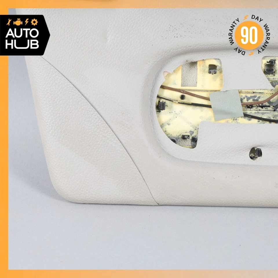 03-06 Mercedes R230 SL500 SL55 AMG lado derecho pasajero parasol gris OEM Foto 3 de 4