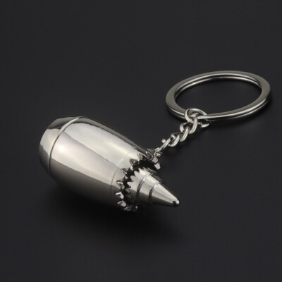 Niedlicher Mini Metall Auto Flugzeug Motor Schlüsselanhänger Kette 3D Schlüsselanhänger Schlüsselring Geschenk