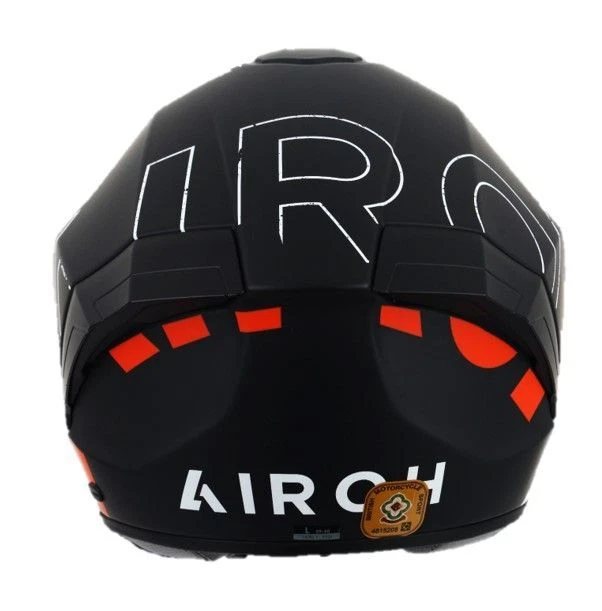 Mira para casco de motocicleta Airoh Matryx Full Face ECE2206 naranja mate Foto 4 de 4