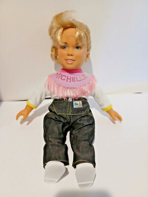 Vintage 1991 FULL HOUSE TALKING MICHELLE DOLL Mary-Kate & Ashley