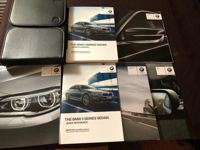 2017 BMW 5 Series Sedan Owners Manual | eBay