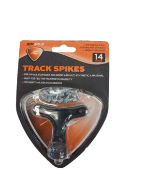 Sof Sole Ersatz Stahlspikes Für Laufschuhe, Silber, 3-8 Zoll US