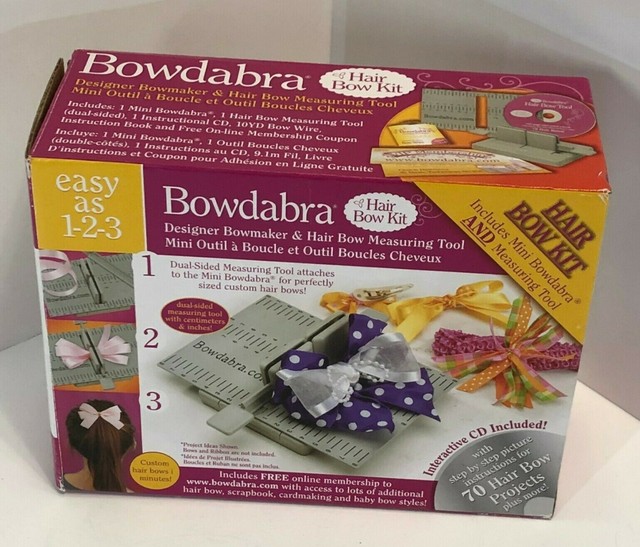 Darice BOW2300 Bowdabra Hair Bow Making Kit for sale online eBay