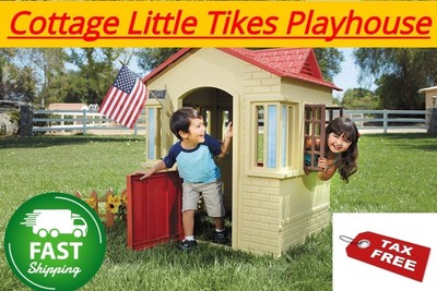 little tikes playhouse flag
