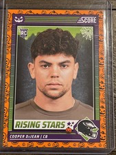 2024 Panini Score-A-Treat - Rising Stars Cooper DeJean #13 Orange Pumpkins (RC)