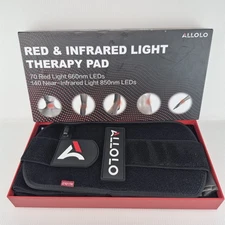 ALLOLO Red Light Therapy for Body  3-in-1 LED Bead with Timer Remote Control New