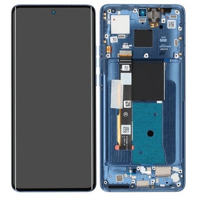 Original OLED Display Touch + Rahmen Motorola Edge 40 Lunar Blue XT2303 
