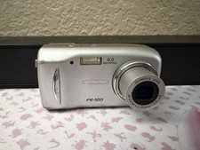 Olympus FE-120 6.0 MP Compact Digital Camera Silver Tested