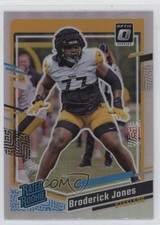 2023 Panini Donruss Factory Set Optic Preview Holo Prizm Broderick Jones 1pi5