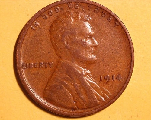 1914 Lincoln Wheat Cent - XF Cond. ~ **1222-5