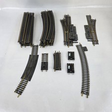 Atlas HO Snap Track Lot Of 39 Mix of Straight, Curves, Switch, and Other Random