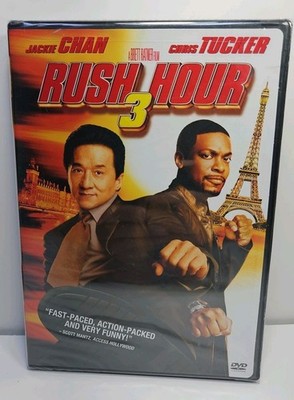 Rush Hour 3 (DVD, 2007) NEW, SEALED, Chris Tucker, Jackie Chan, Max Von Sydow 