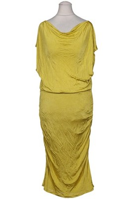 VERSACE COLLECTION Kleid Damen Dress Damenkleid Gr. S Gelb #z289b67