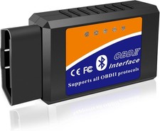 OBD2 Bluetooth Scanner Code Reader Reset for iOS iPhone Android Windows Auto Car