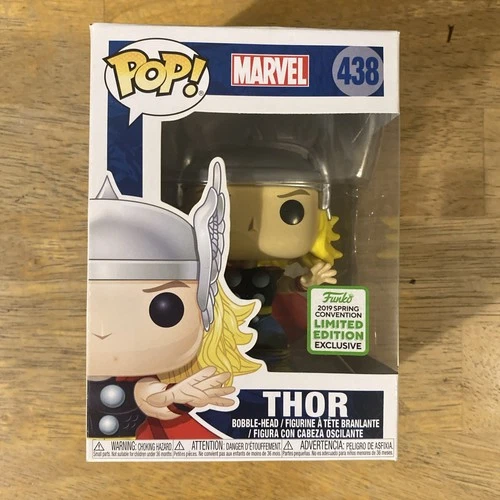 Funko Pop! Vinyl: Marvel - Thor #438 2019 Spring Convention + Pop Protector