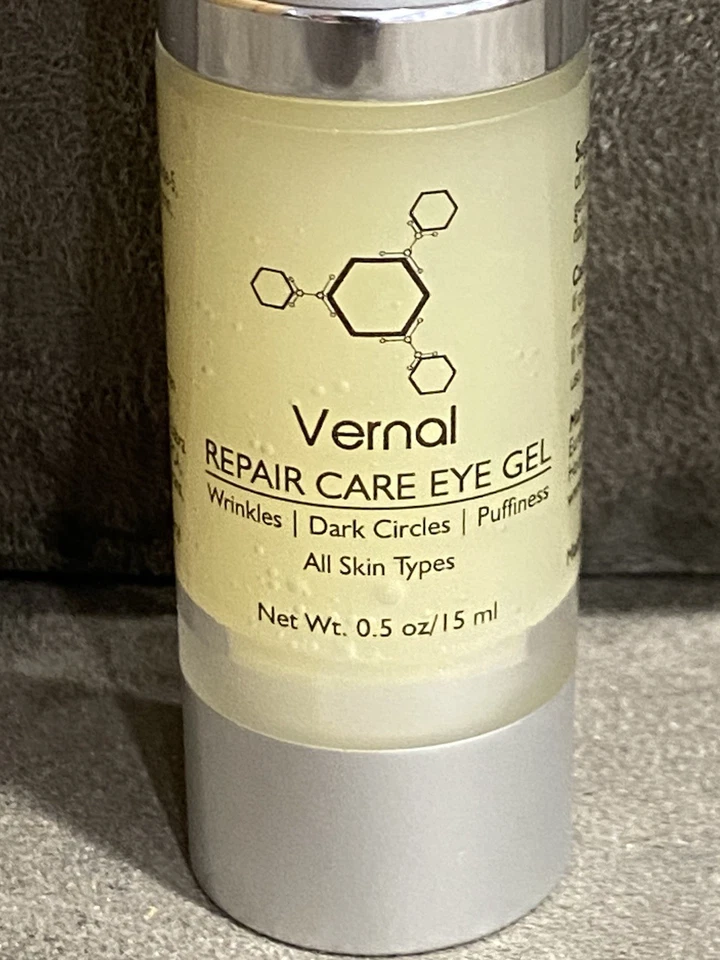VERNAL REPAIR CUIDADO OJOS GEL PARA ARRUGAS OJERAS HINCHAZÓN 0,5 OZ - ¡NUEVO! Foto 2 de 4