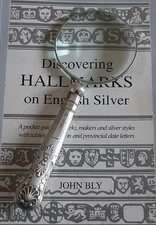 C.H. Beatson Sheffield 1935 HM Sterling Silver Handle  Magnifying Glass