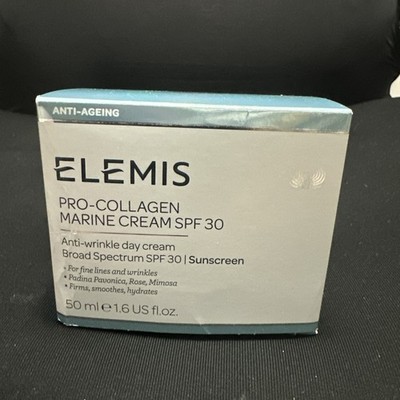 ELEMIS Pro-Collagen Marine Cream SPF 30, Lightweight Anti-Wrinkle Daily Facial.