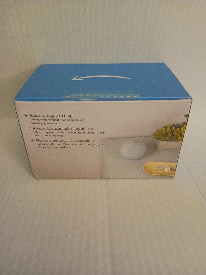 NEW Sealed Echo Dot (4th Gen) | Smart speaker with Alexa White - Image 3 of 4