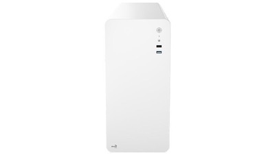 AeroCool PC Gehäuse CS-110-S-WT-v1 Mini-Tower Weiß