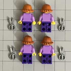 LEGO 31068 CREATOR 3-1 MODULAR MODERN HOME Minifigures Lot Of 4 D5 16