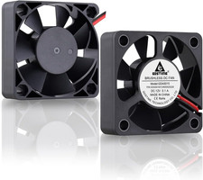 5015 50Mm X 50Mm X 15Mm 12V Dc Brushless Cooling Fan 2Pack