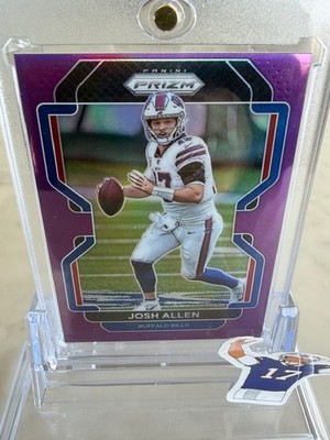 2021 Panini Prizm Josh Bills Allen #117 (Purple) /125 NM !!