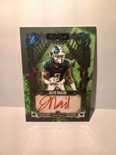 2022 Wild Card Jalen Nailor Rookie Auto 5 Card Draw XRC /3 Card #5CDV-19. rookie card picture
