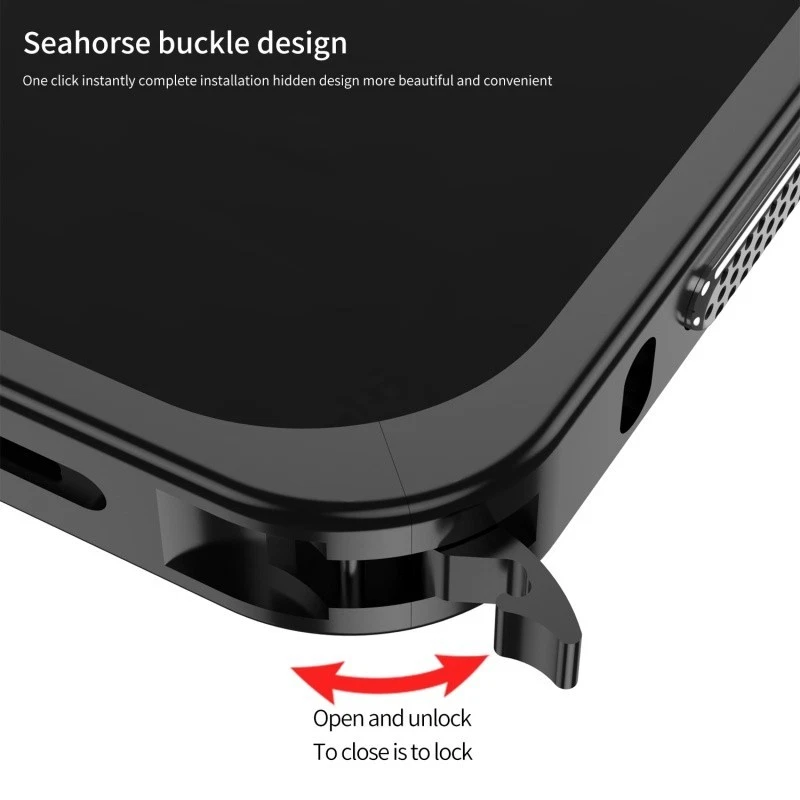 Aluminum Frame Bumper Case For ZTE nubia Z70s Z70 Z60 Ultra Metal Lens Cover - 第 7 张/共 17 张