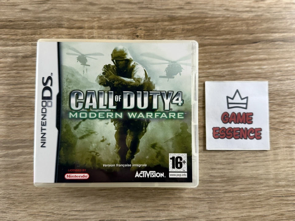 Call of Duty 4 Modern Warfare Nintendo DS Complet PAL FR New 3DS 2DS XL COD MW1 - Photo 1/3