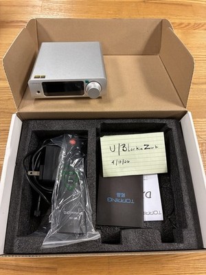 Topping DX3 Pro+ Headphone Amp w/Remote & Original Packaging