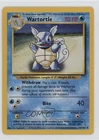 Wartortle Pokemon Base Set #42 1999